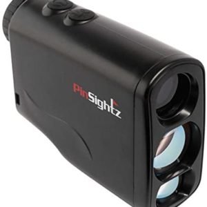 PinSightz Golf Range Finder (Laser Accurate) Distance, Slope, Speed, Height, and Ranging | Vibration Lock with Pin Finder | Fog and Interference Protection | Incl. Case and Battery