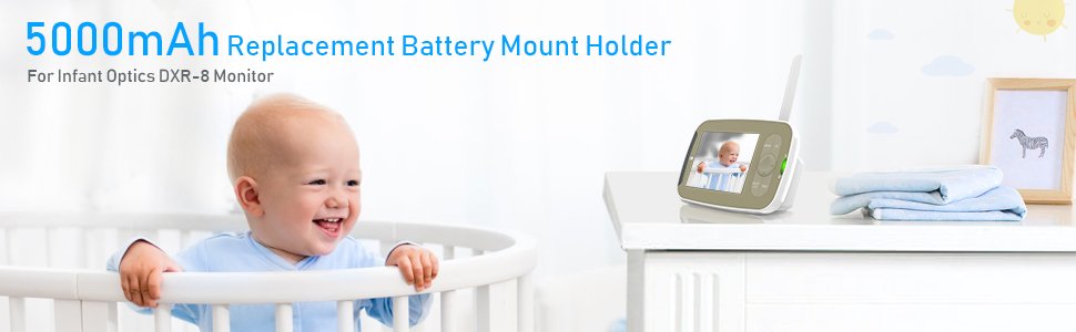 5000mAh Infant Optics DXR-8 Battery
