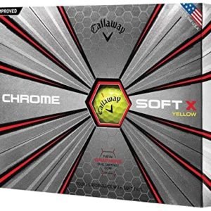Callaway Golf Chrome Soft X Golf Balls, (One Dozen)