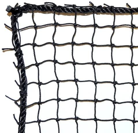 Dynamax Sports Golf Practice/Barrier Net, Black, 10X15-ft