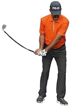 Orange Whip Wedge, Golf Short Game Swing Trainer Aid for Increased Precision and Rhythm