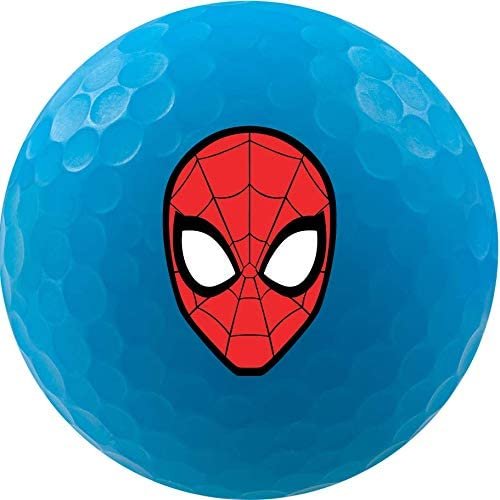 Volvik Vivid Marvel Golf Balls SpiderMan 4Ball Pack
