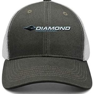 Diamond Archery Archery Logo Unisex Mens Camo Flat-Brimmed Hat Fit Baseball Cap